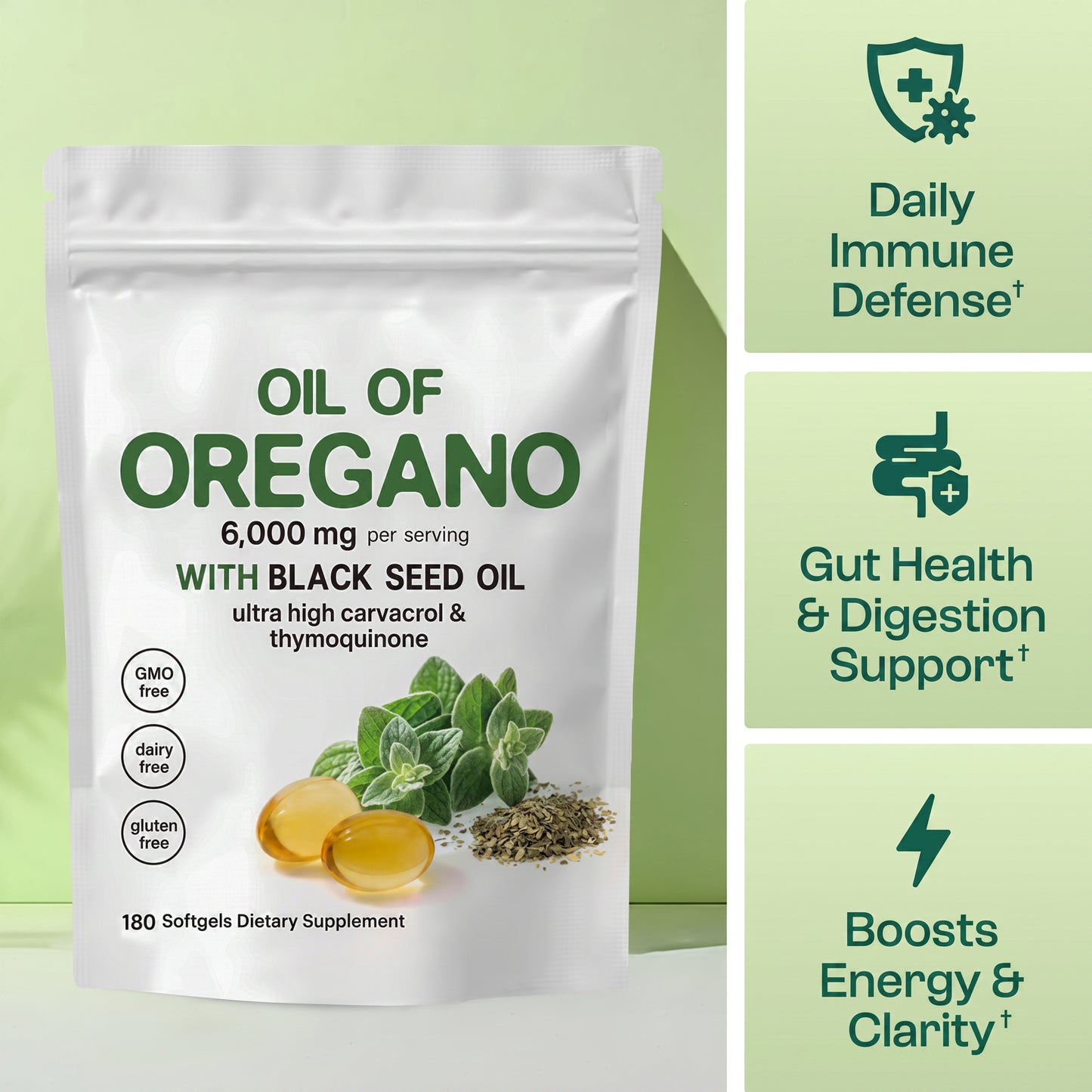 Oil Of Oregano Softgels