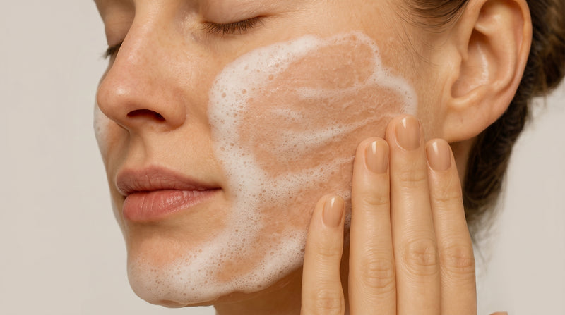 Cleanse your skin.